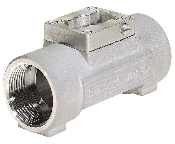 Burkert Inline Sensor-fitting with Paddle Wheel, S030